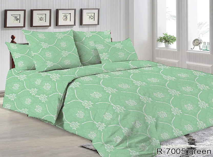 Комплект постільної білизни R7005 green