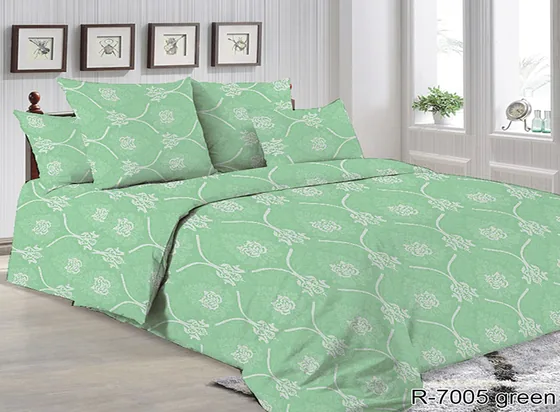 Комплект постільної білизни R7005 green