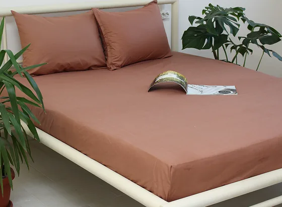 Простирадло на гумці (160х200х20) Mahogany Rose