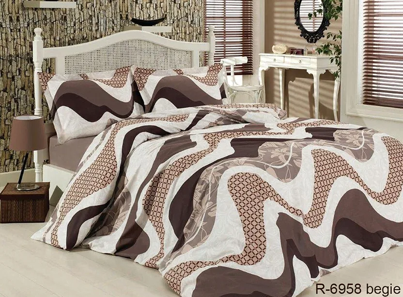 Комплект постільної білизни R6958 begie