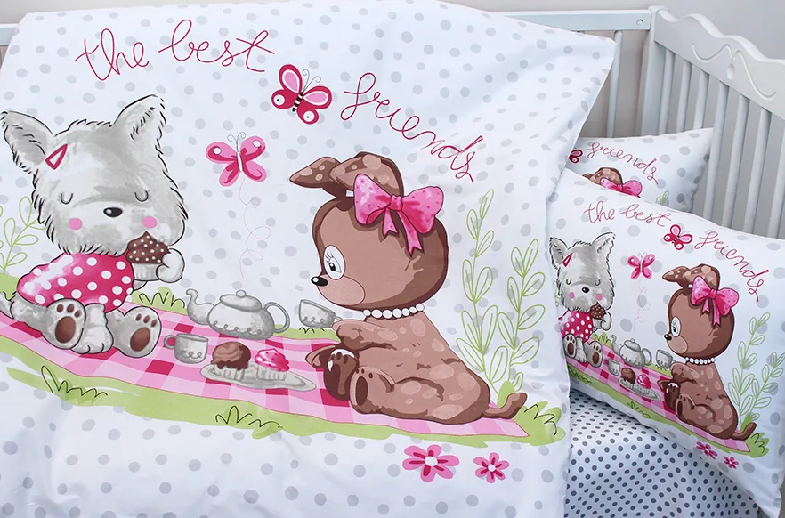 Дитячий комплект Best frends white