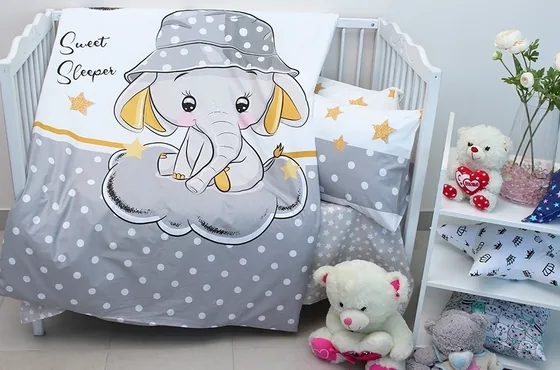 Дитячий комплект Sweet sleeper grey