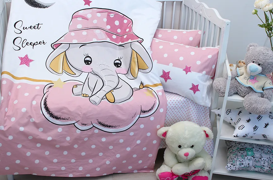Дитячий комплект Sweet sleeper pink