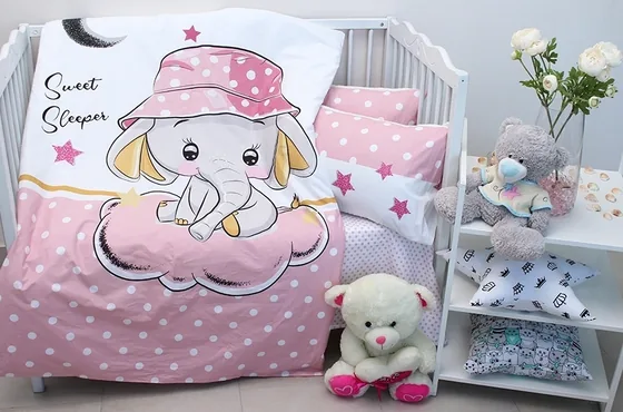 Дитячий комплект Sweet sleeper pink