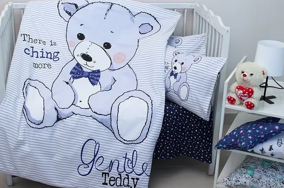 Дитячий комплект Teddy blue