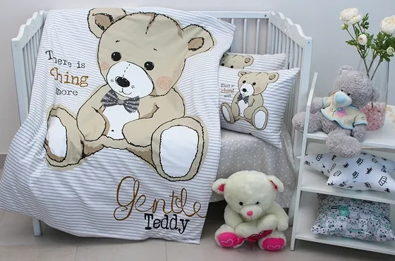 Дитячий комплект Teddy grey