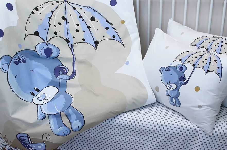 Дитячий комплект Umbrella blue