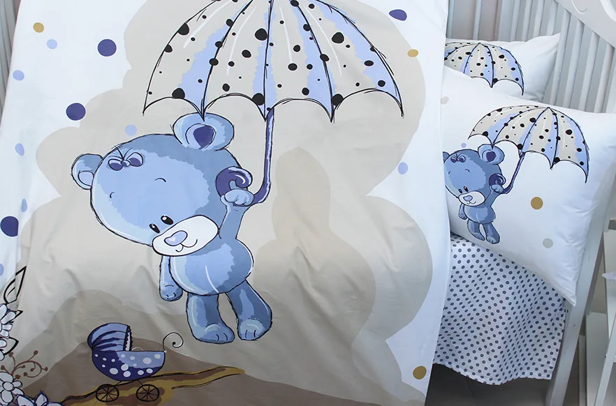 Дитячий комплект Umbrella blue