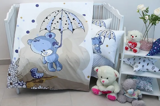 Дитячий комплект Umbrella blue