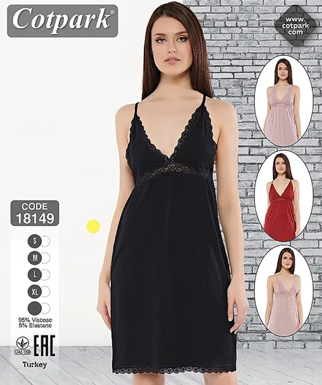 Нічна сорочка 18149 black