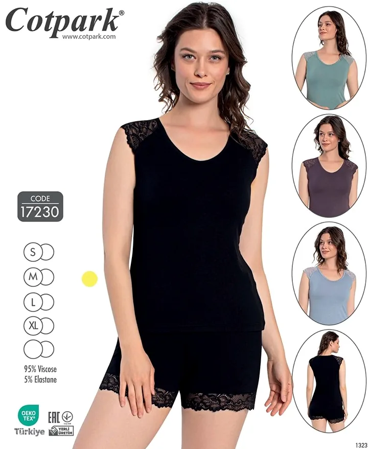 Піжама жіноча 17230 black