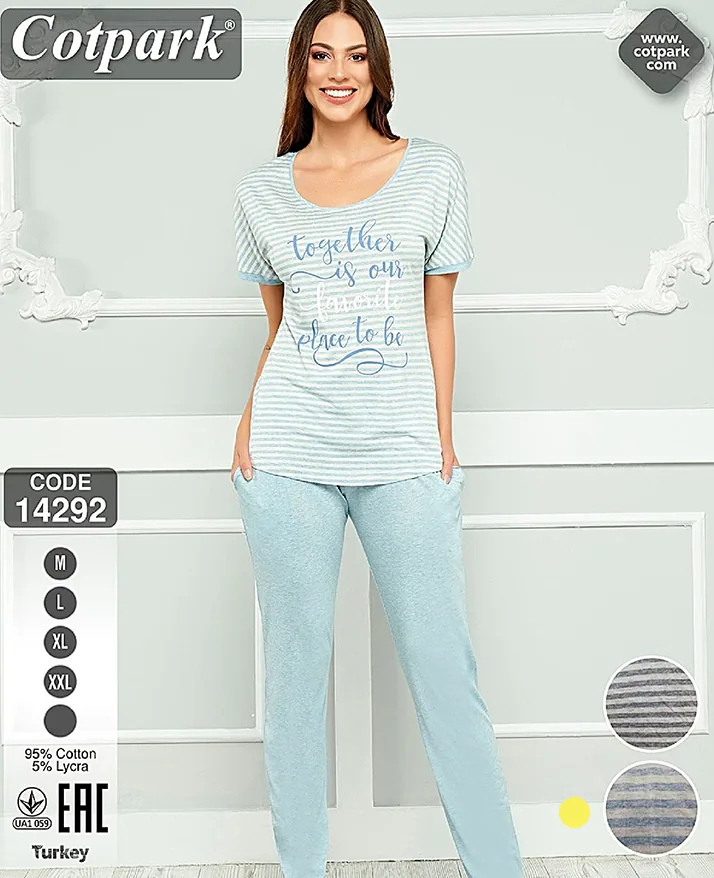 Піжама жіноча 14292 blue