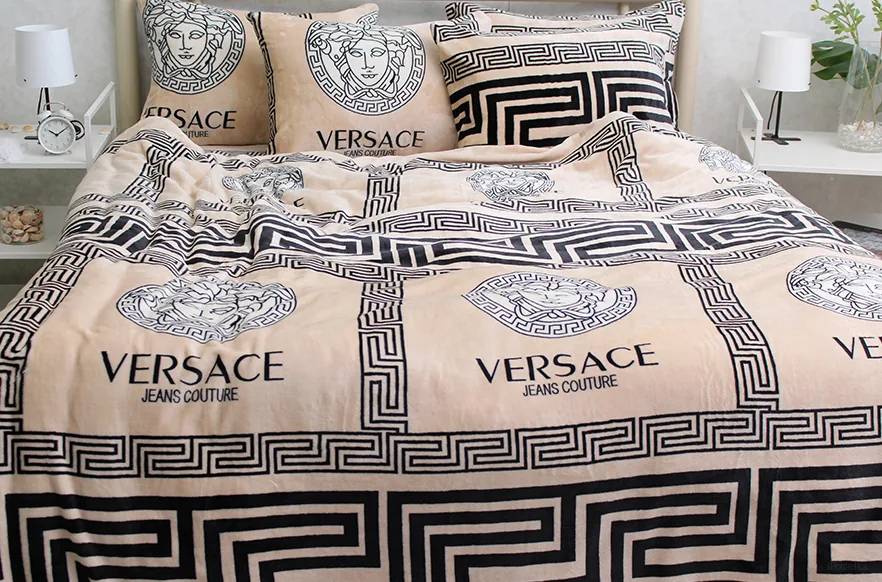 Комплект постільної білизни велсофт (мікрофібра) VLSF-05