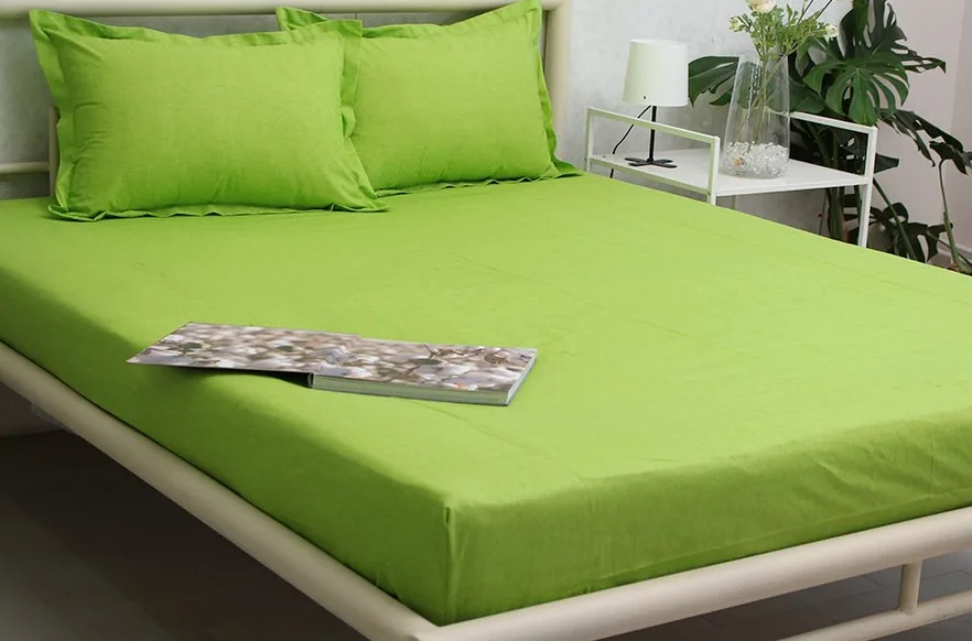 Простирадло на резинці + наволочки 180х200х20 (RT-Green)